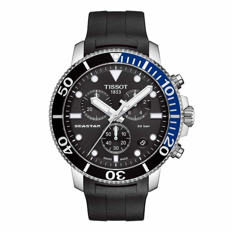 TISSOT SEASTAR 1000 QUARTZ CHRONOGRAPH ティソ シースター 1000 クォーツ クロノグラフ T120.417.17.051.02