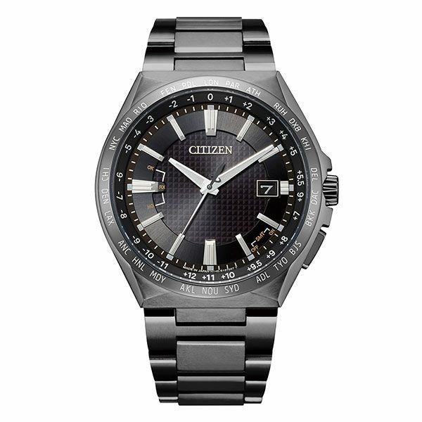 ATTESA Eco-Drive Black Titanium(TM) Series アテッサ エコ・ドライブ ブラックチタン(TM)シリーズ CB0215-51E