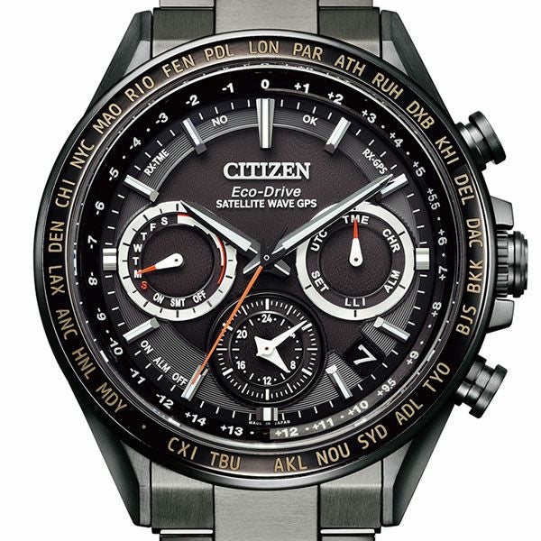 ATTESA Eco-Drive Black Titanium(TM) Series アテッサ エコ・ドライブ ブラックチタン(TM)シリーズ CC4014-62E