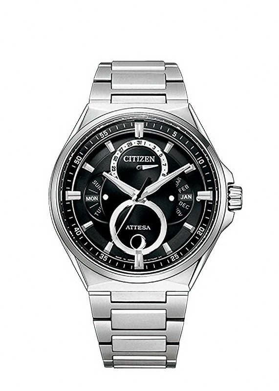ATTESA Eco-Drive Triple Calendar Moon Phase アテッサ エコ・ドライブ トリプルカレンダー ムーンフェイズ BU0060-68E