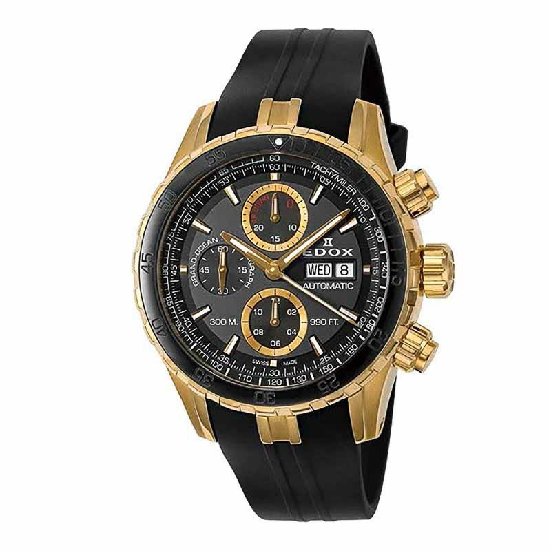 EDOX GRAND OCEAN CHRONOGRAPH AUTOMATIC エドックス グランドオーシャン クロノグラフ オートマチック 01123-37J5-NID5