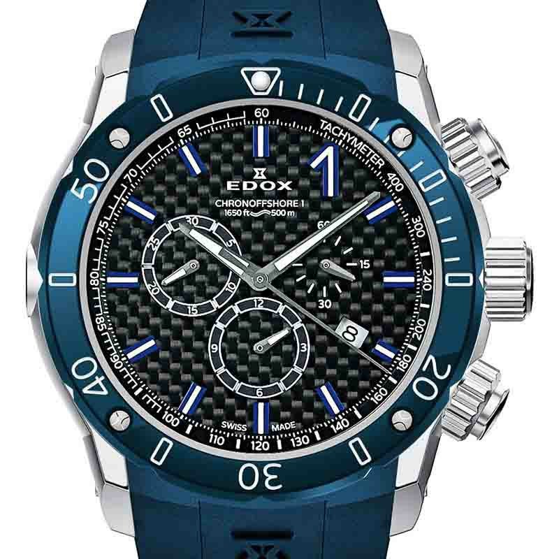 EDOX CHRONOFFSHORE-1 エドックス クロノオフショア1 10221-3BU3BUIN3-BS