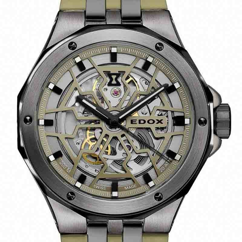 EDOX DELFIN MECANO AUTOMATIC エドックス デルフィン メカノ オートマティック 85303-357GNCAV-VONB