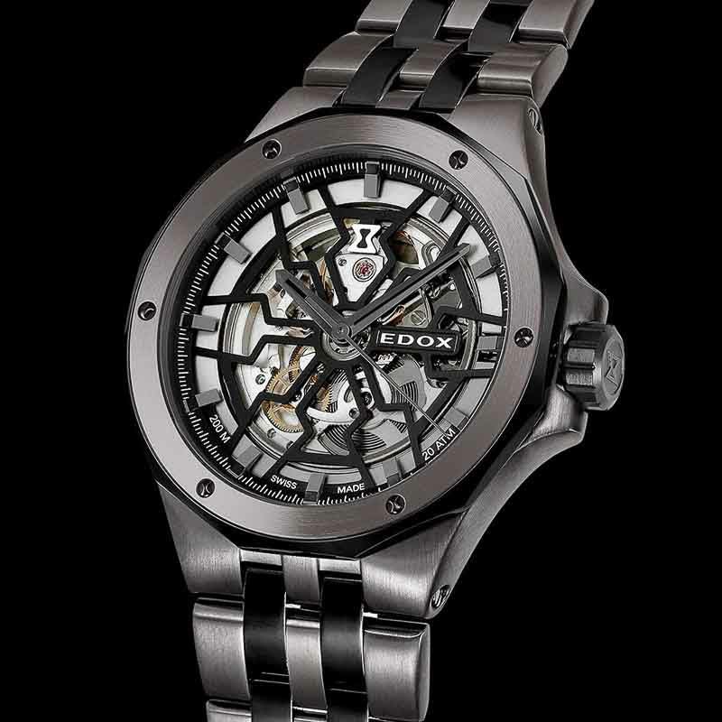 EDOX DELFIN MECANO AUTOMATIC エドックス デルフィン メカノ オートマティック 85303-357GNM-NGN