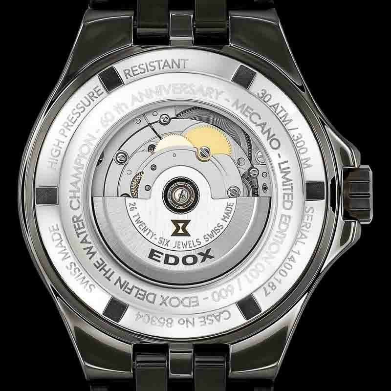 EDOX DELFIN MECANO 60TH ANNIVERSARY LIMITED EDITION エドックス デルフィン メカノ 60TH アニバーサリー リミテッド エディション 85304-357GN-NRN1