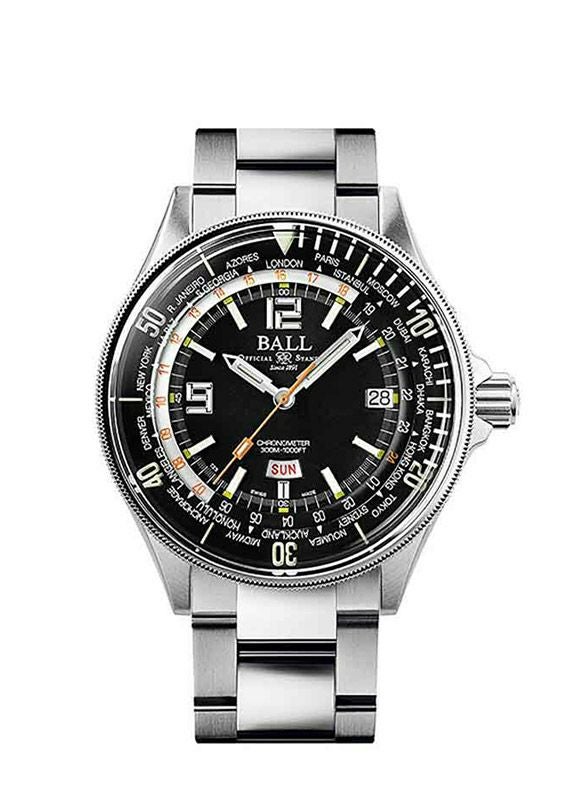 BALL WATCH DIVER WORLD TIME ボール ウォッチ ダイバー ワールドタイム DG2232A-SCJ-BK