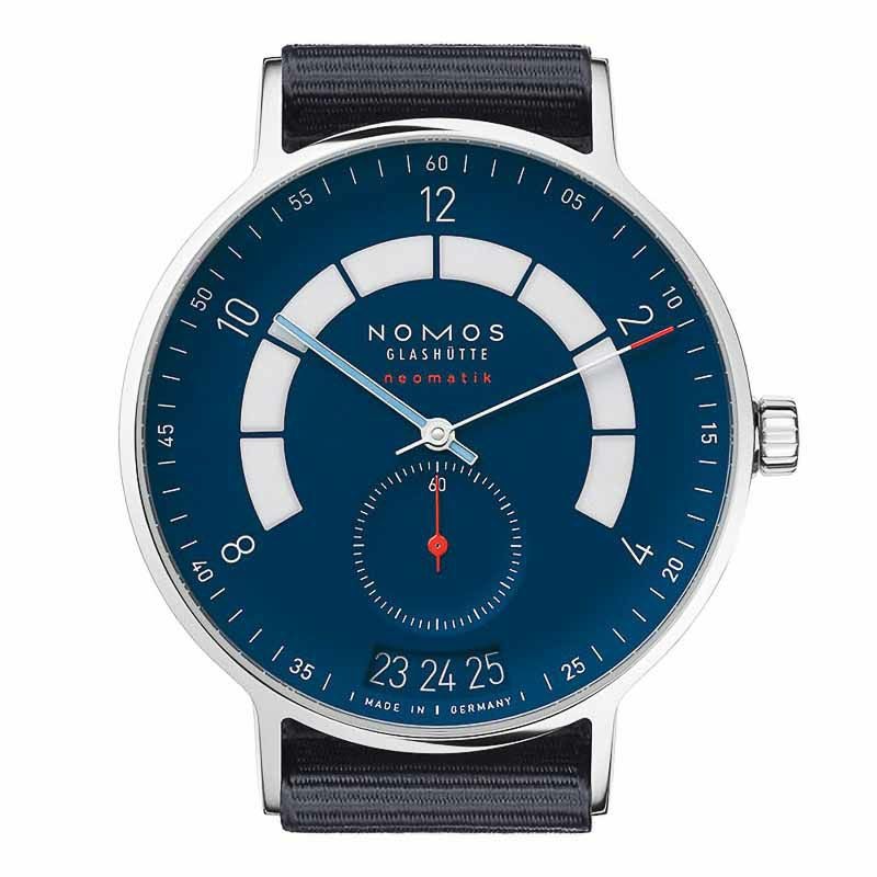 NOMOS GLASHUETTE Autobahn Neomatik 41 Date Midnight Blue ノモス グラスヒュッテ アウトバーン ネオマティック 41 デイト ミッドナイトブルー AB161011BL2