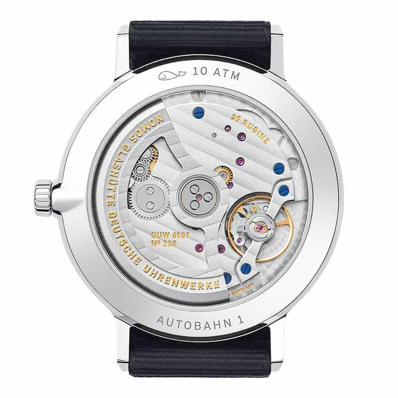 NOMOS GLASHUETTE Autobahn Neomatik 41 Date Midnight Blue ノモス グラスヒュッテ アウトバーン ネオマティック 41 デイト ミッドナイトブルー AB161011BL2