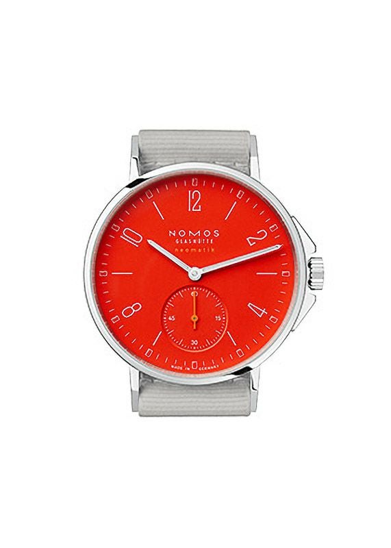 NOMOS GLASHUETTE Ahoi Neomatik Signalrot ノモス グラスヒュッテ アホイ ネオマティック シグナルレッド AH130011SR2