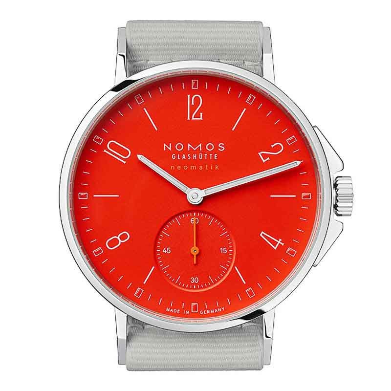 NOMOS GLASHUETTE Ahoi Neomatik Signalrot ノモス グラスヒュッテ アホイ ネオマティック シグナルレッド AH130011SR2