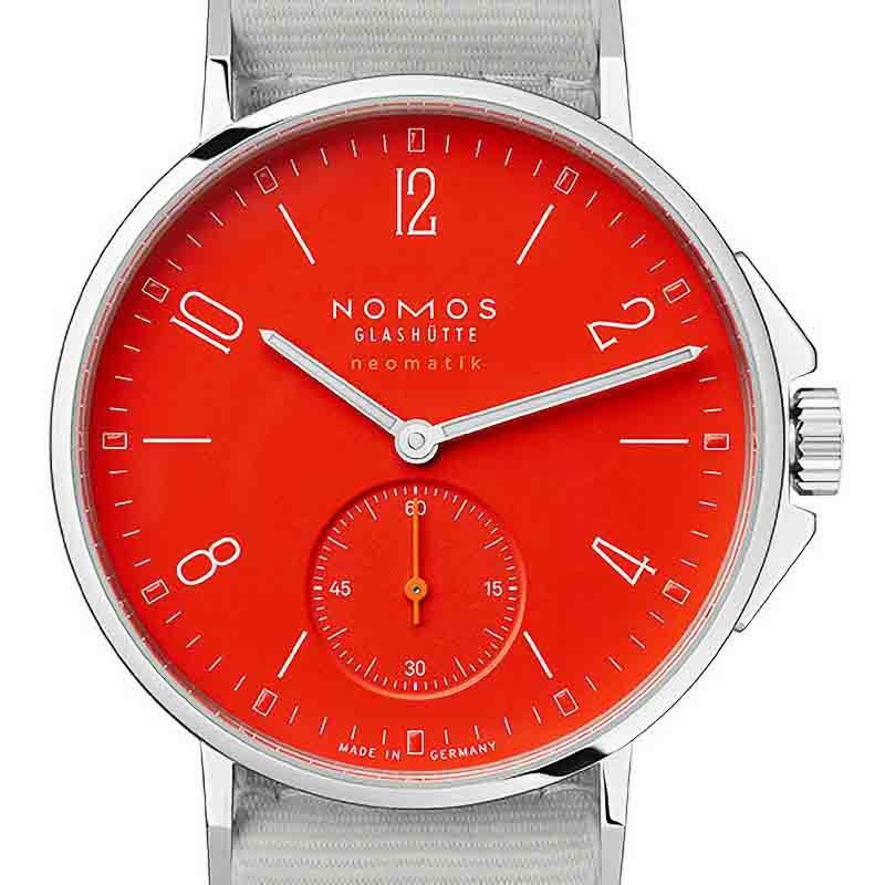 NOMOS GLASHUETTE Ahoi Neomatik Signalrot ノモス グラスヒュッテ アホイ ネオマティック シグナルレッド AH130011SR2