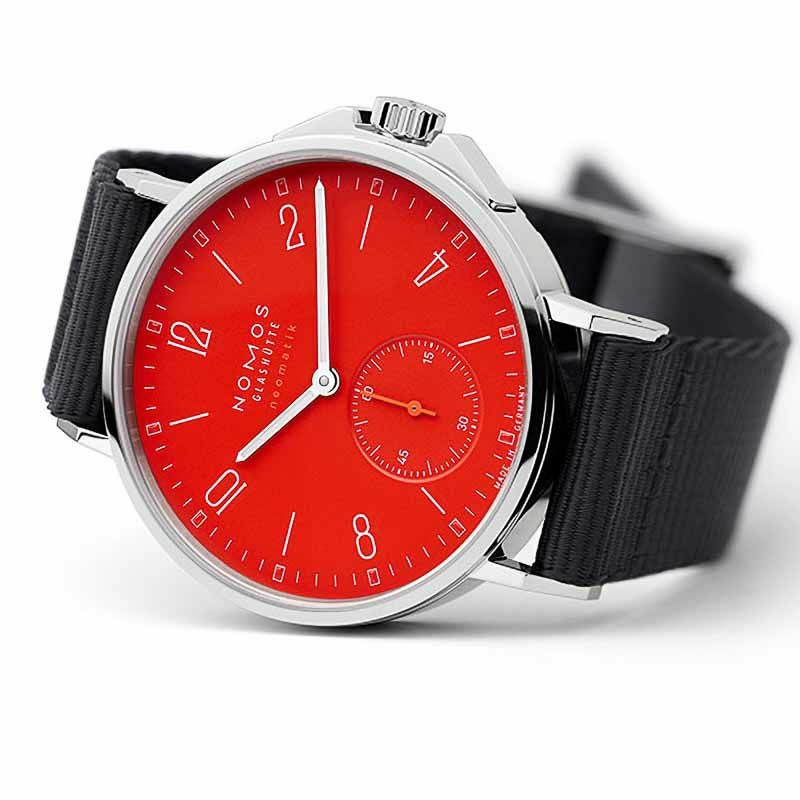 NOMOS GLASHUETTE Ahoi Neomatik Signalrot ノモス グラスヒュッテ アホイ ネオマティック シグナルレッド AH130011SR2