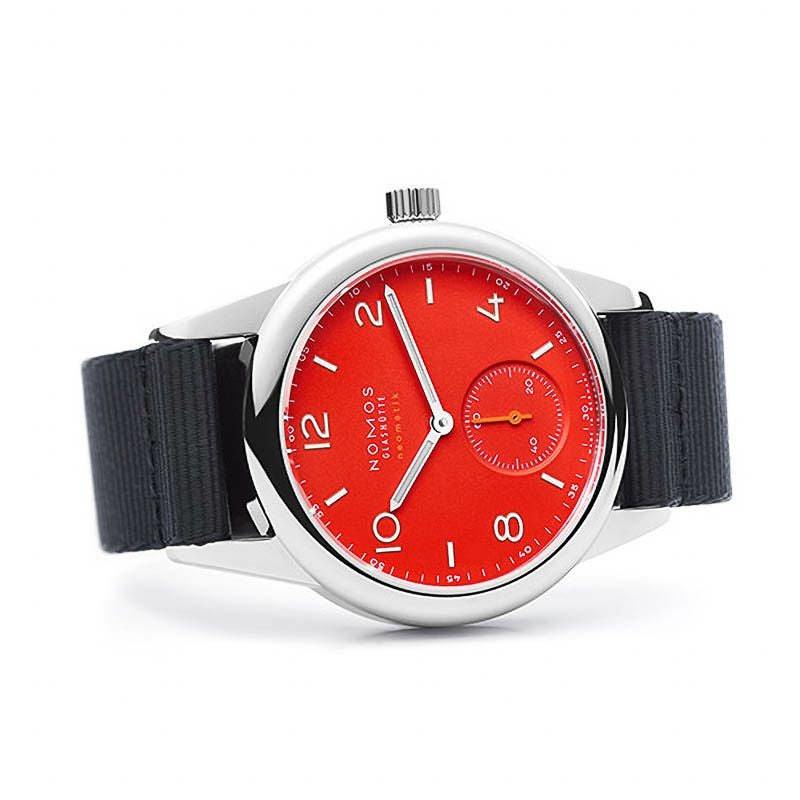 NOMOS GLASHUETTE Club Neomatik Signalrot ノモス グラスヒュッテ クラブ ネオマティック シグナルレッド CL130011SR2