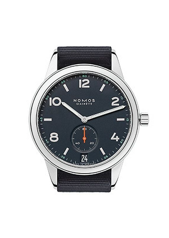 NOMOS GLASHUETTE Club Automat Datum Atlantik ノモス グラスヒュッテ クラブ オートマティック デイト アトランティック CL151011AT2