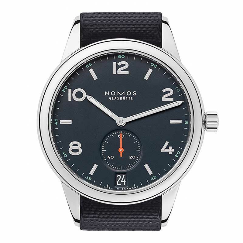 NOMOS GLASHUETTE Club Automat Datum Atlantik ノモス グラスヒュッテ クラブ オートマティック デイト アトランティック CL151011AT2