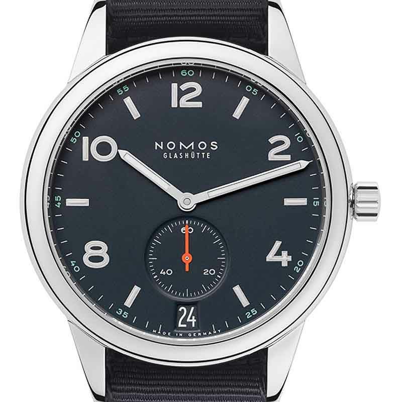 NOMOS GLASHUETTE Club Automat Datum Atlantik ノモス グラスヒュッテ クラブ オートマティック デイト アトランティック CL151011AT2