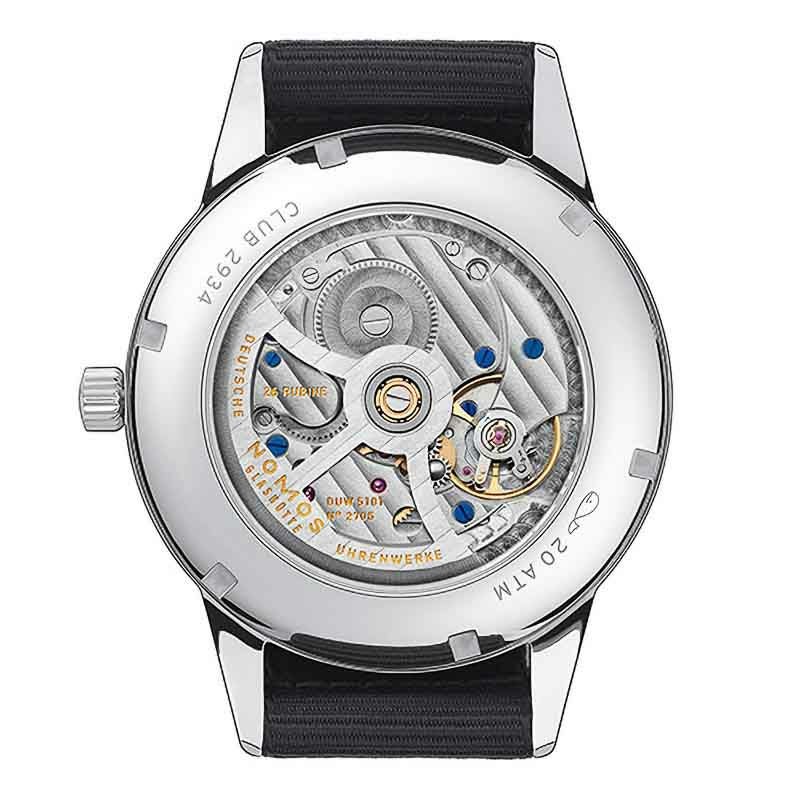 NOMOS GLASHUETTE Club Automat Datum Atlantik ノモス グラスヒュッテ クラブ オートマティック デイト アトランティック CL151011AT2