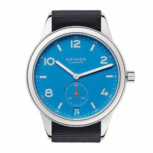 NOMOS GLASHUETTE Club Automat Datum Signalblau ノモス グラスヒュッテ クラブ オートマティック デイト シグナルブルー CL151011SB2