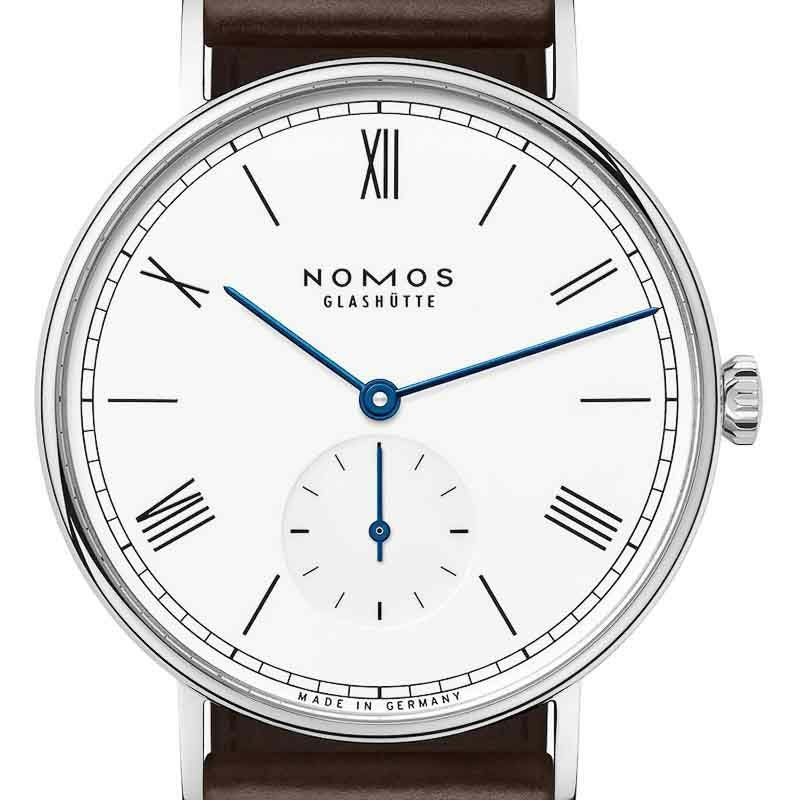 NOMOS GLASHUETTE Ludwig 38 Enamel White ノモス グラスヒュッテ ラドウィッグ 38 エナメルホワイト LD1A2EW238