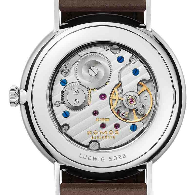 NOMOS GLASHUETTE Ludwig 38 Enamel White ノモス グラスヒュッテ ラドウィッグ 38 エナメルホワイト LD1A2EW238