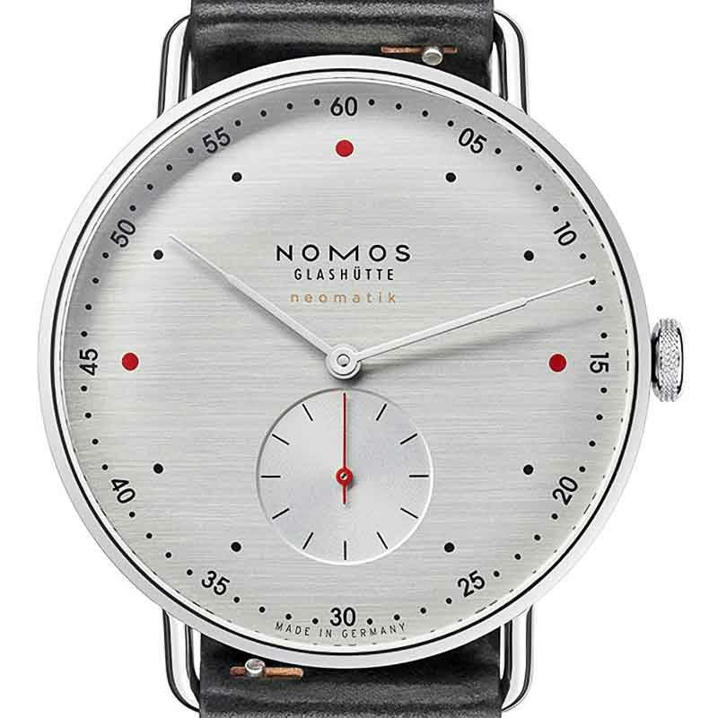 NOMOS GLASHUETTE Metro neomatik 39 silvercut ノモス グラスヒュッテ メトロ ネオマティック 39 シルバーカット MT130014SC239