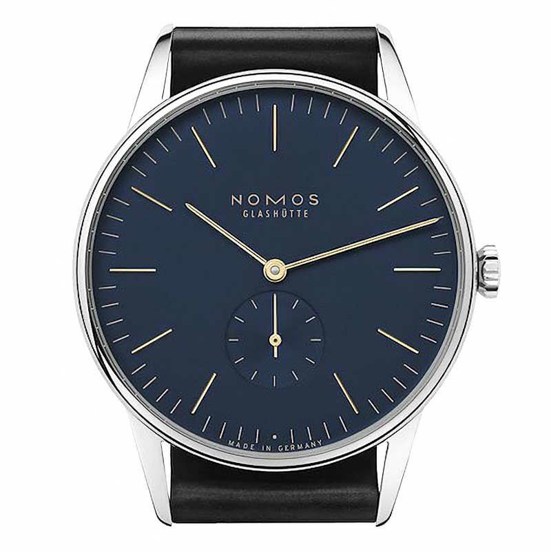 NOMOS GLASHUETTE Orion 38 Midnight Blue ノモス グラスヒュッテ オリオン 38 ミッドナイトブルー OR1A3BL238