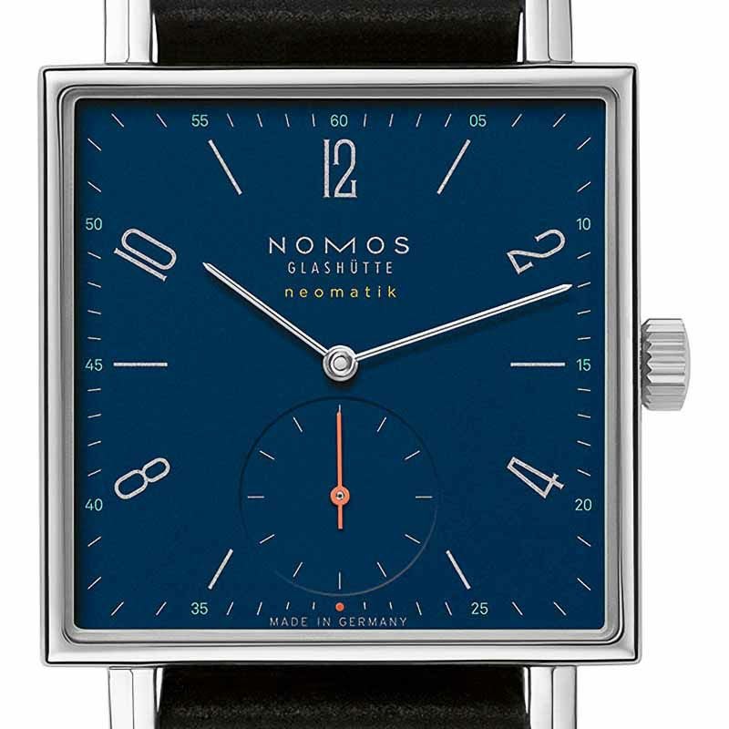 NOMOS GLASHUETTE Tetra neomatik 39 midnight blue ノモス グラスヒュッテ テトラ ネオマティック 39 ミッドナイトブルー TT130011BL2