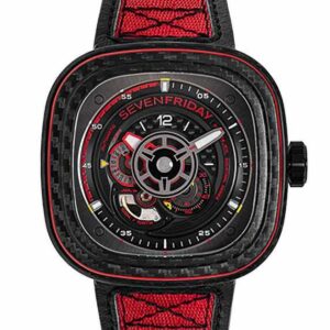 SEVENFRIDAY ENGINE RED CARBON セブンフライデー エンジン レッド カーボン P3C/04