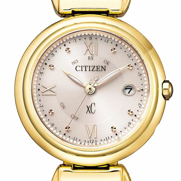 xC Titania Happy Flight Eco Drive Model クロスシー ティタニア ライン ハッピーフライト エコ・ドライブ電波時計 ES9462-07A