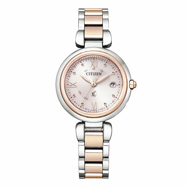 xC Titania Happy Flight Eco Drive Model クロスシー ティタニア ライン ハッピーフライト エコ・ドライブ電波時計北川景子 広告着用モデル サクラピンク ES9465-50W