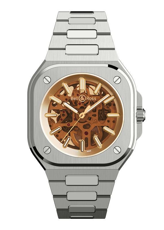 Bell & Ross BR 05 SKELETON GOLDEN ベル&ロス BR 05 スケルトン ゴールデン BR05A-CH-SKST/SST