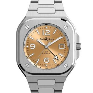 Bell & Ross BR 05 GMT AMBER JAPAN LIMITED EDITION ベル&ロス BR 05 GMT アンバー 日本限定 BR05G-CH-ST/SST