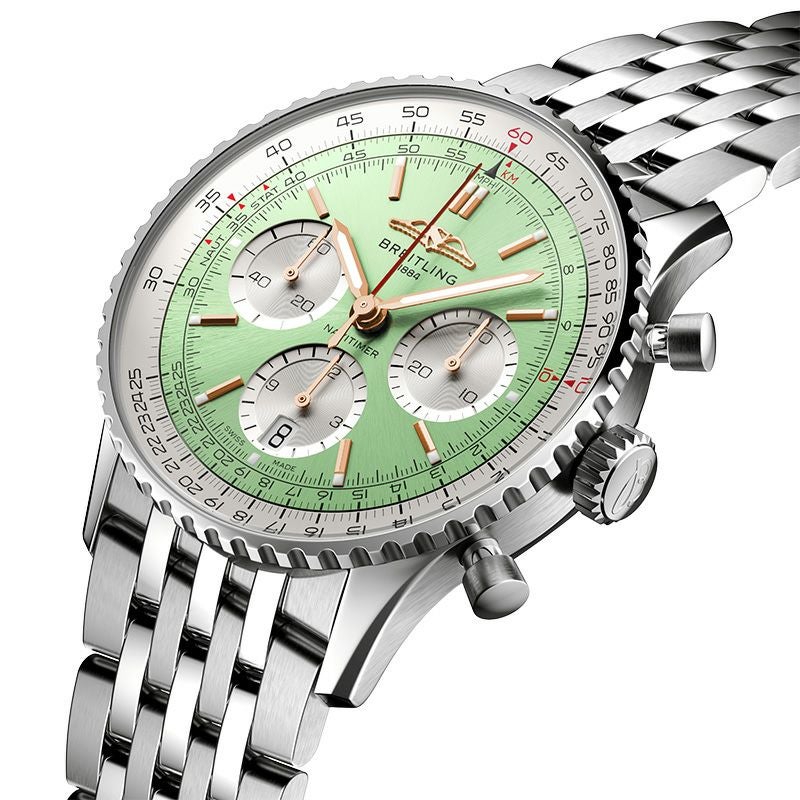 BREITLING NAVITIMER B01 CHRONOGRAPH 41 ブライトリング ナビタイマー B01 クロノグラフ 41 AB0139211L1A1