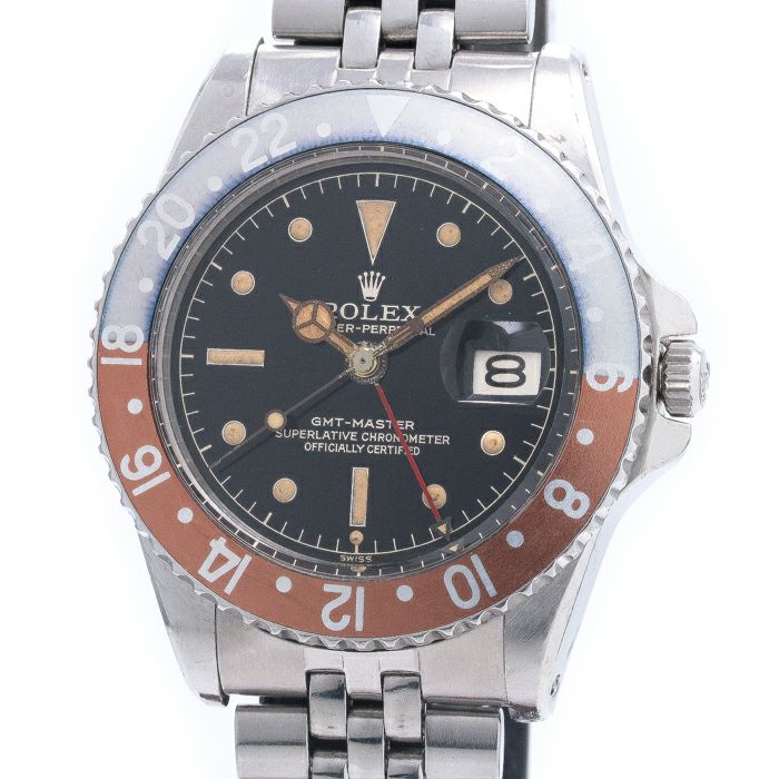 【中古】ROLEX GMT MASTER I MM DIAL ロレックス GMTマスターI MMダイヤル 1675MM