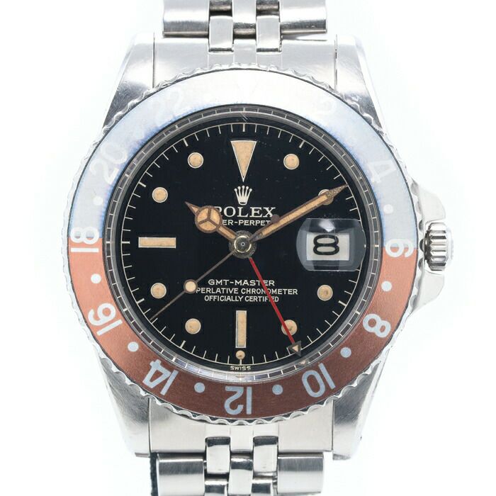 【中古】ROLEX GMT MASTER I MM DIAL ロレックス GMTマスターI MMダイヤル 1675MM