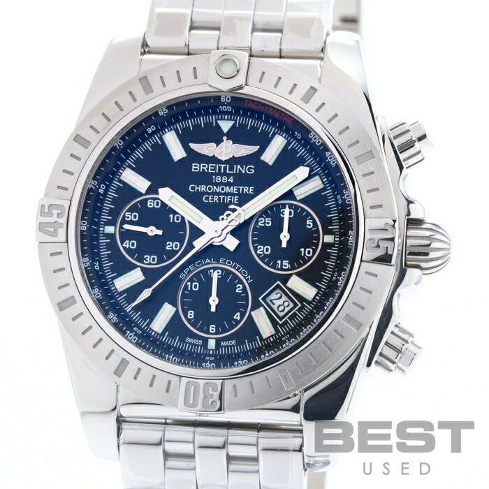 【中古】BREITLING CHRONOMAT JSP JAPAN LIMITED ブライトリング クロノマット JSP 日本限定 AB0115111B1A1(AB011511/BF70/375A / A001B70PA)