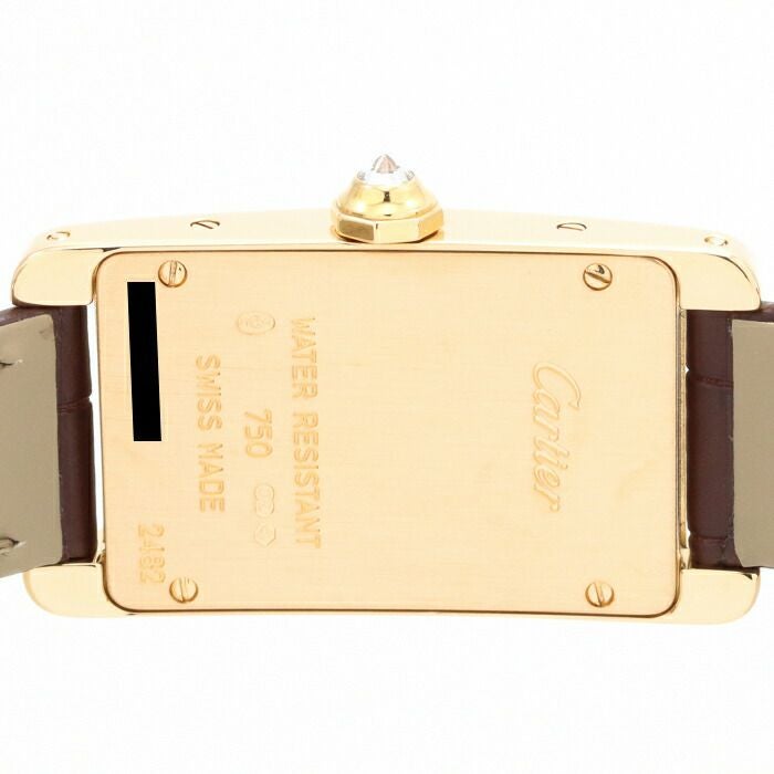 【中古】CARTIER TANK AMERICAN SM カルティエ タンクアメリカン SM WB706431
