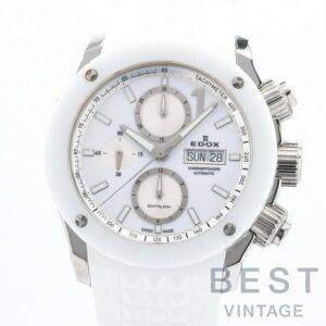 【中古】EDOX CHRONOOFFSHORE-1 CHRONOGRAPH AUTOMATIC エドックス クロノオフショア1 クロノグラフ オートマチック 01114-3B-BN-S