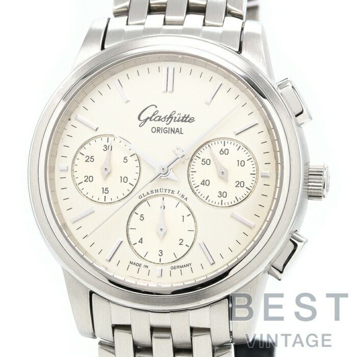 【中古】GLASHUTTE ORIGINAL SENATOR CHRONOGRAPH グラスヒュッテ・オリジナル セネタ クロノグラフ