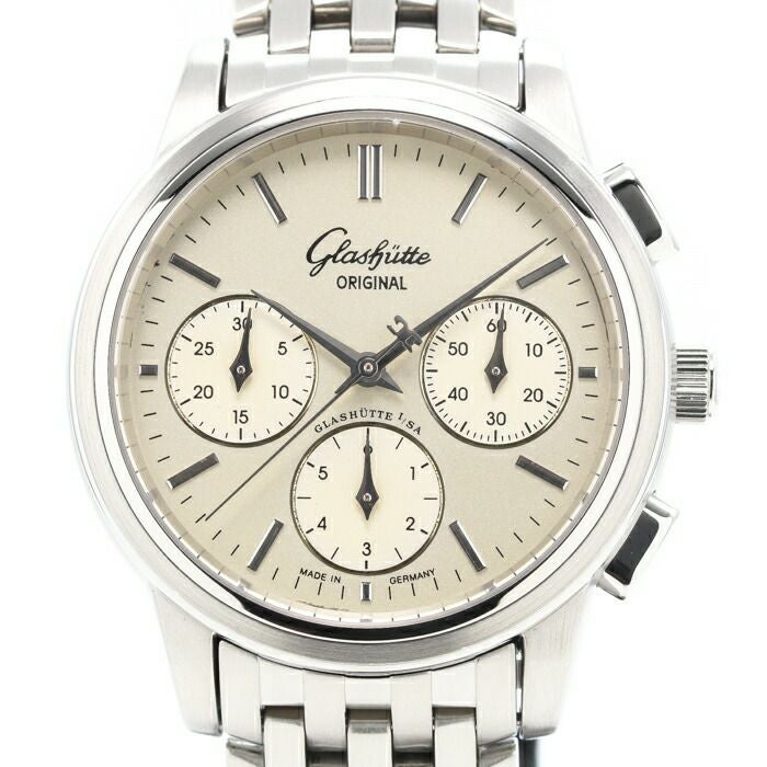 【中古】GLASHUTTE ORIGINAL SENATOR CHRONOGRAPH グラスヒュッテ・オリジナル セネタ クロノグラフ