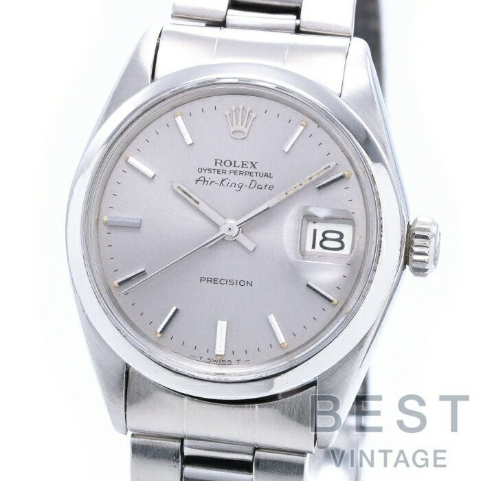 【中古】ROLEX OYSTER PERPETUAL AIRKING DATE ロレックス オイスターパーペチュアル エアキング デイト プレシジョン 5700