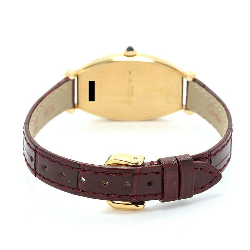 【中古】CARTIER TONNEAU WATCH SMALL MODEL カルティエ トノー ウォッチ SM / トノーSM 89090043