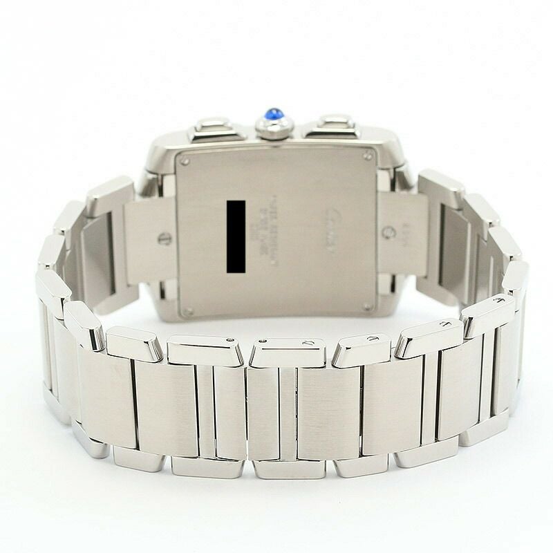 【中古】CARTIER TANK FRANCAISE EXTRA-LARGE MODEL CHRONO REFLEX カルティエ タンクフランセーズXL クロノリフレックス W51001Q3