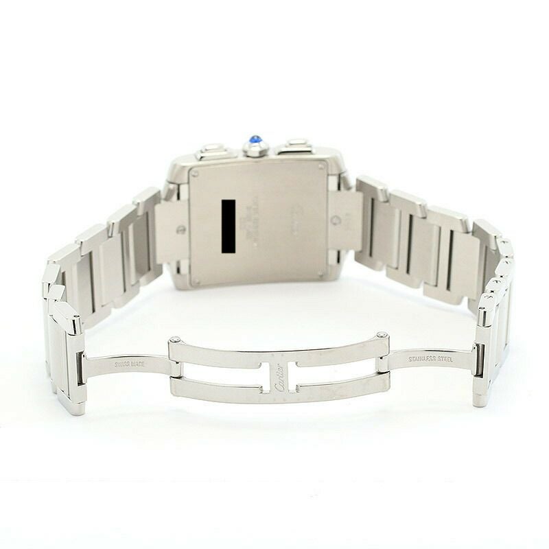 【中古】CARTIER TANK FRANCAISE EXTRA-LARGE MODEL CHRONO REFLEX カルティエ タンクフランセーズXL クロノリフレックス W51001Q3