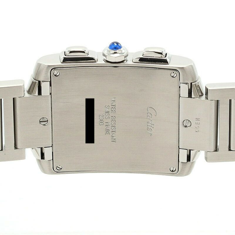 【中古】CARTIER TANK FRANCAISE EXTRA-LARGE MODEL CHRONO REFLEX カルティエ タンクフランセーズXL クロノリフレックス W51001Q3