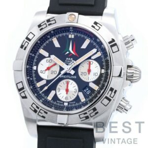 【中古】BREITLING CHRONOMAT 44 FRECCE TRICOLORI LIMITED TO 1000 ブライトリング クロノマット 44 フレッチェトリコローリ 世界限定1000本 AB01104D/BC62(A013BFTRPR)