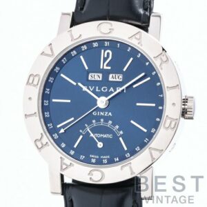【中古】BVLGARI BVLGARI BVLGARI TRIPLE CALENDAR GINZA LIMITED TO 60 ブルガリ ブルガリブルガリ トリプルカレンダー 銀座60本限定 BBW38GLAC