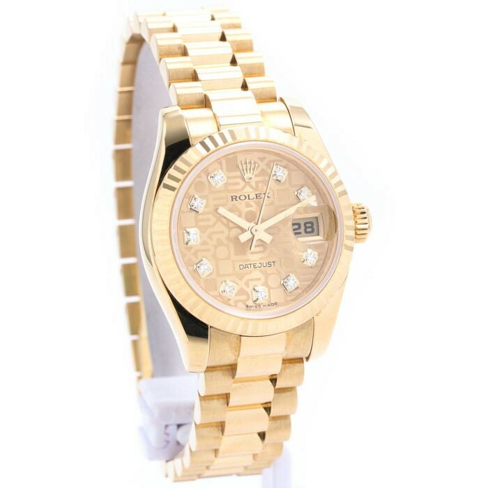 【中古】ROLEX OYSTER PERPETUAL DATEJUST ロレックス オイスターパーペチュアル デイトジャスト 179178G