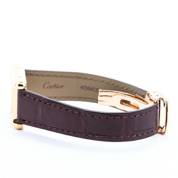 【中古】CARTIER TANK BASCULANTE SM カルティエ タンクバスキュラント SM WA201851
