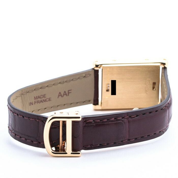 【中古】CARTIER TANK BASCULANTE SM カルティエ タンクバスキュラント SM WA201851
